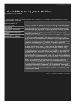 Call of justin bieber shooting game unblocked laptop