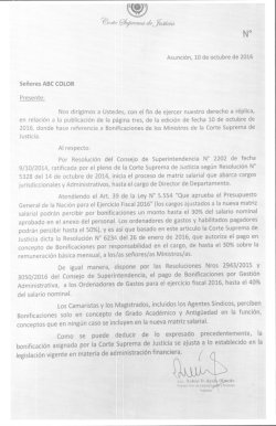 Corte Suprema de Justicia