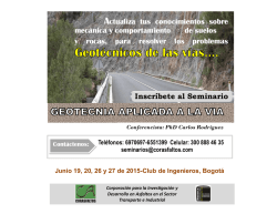 Aprende sobre mec&aacute;nica y comportamiento de suelos y rocas, para