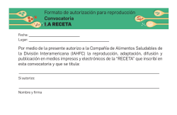 Autorizaci&oacute;n - +masbienestar