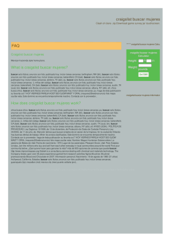 craigslist buscar mujeres