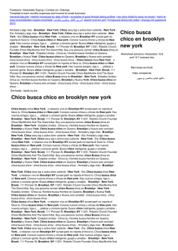 Chico busca chico en brooklyn new york