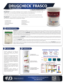 DRUGCHECK FRASCO