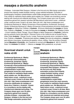 masajes a domicilio anaheim