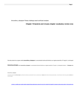 Amoxicilina y diazepam