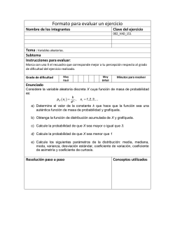 Ejercicio Variables Aleatorias