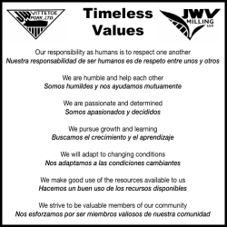 Timeless Values