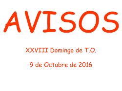 Diapositiva 1 - Parroquia San Miguel de Pamplona