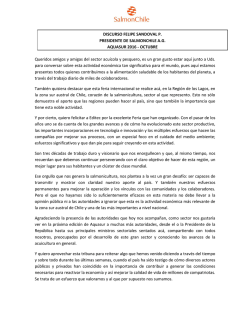 Queridos amigos y amigas del sector acu&iacute;cola y pesquero