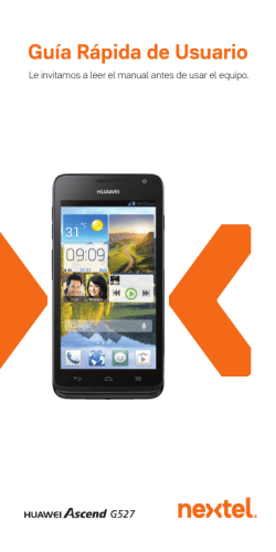 Gu&iacute;a R&aacute;pida de Usuario