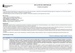 Creando con las palabras