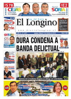 Soy del Norte - El Longino de Iquique