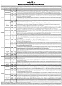Programa de Mantenimiento