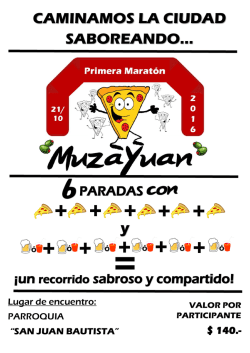 CAMINAMOS LA CIUDAD SABOREANDO&hellip; y