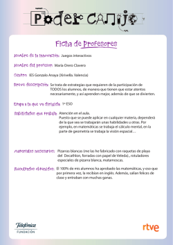 Maria Orero: aprender jugando