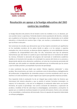 iu-clm denuncia persecuci&oacute;n de inspecci&oacute;n a una profesora