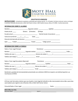 MOTT HALL CHARTER SCHOOL LOGO &ndash; INSERT HERE