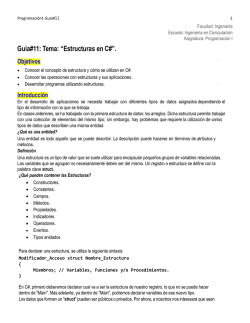 Guia#11: Tema: &ldquo;Estructuras en C#&rdquo;.