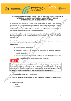 Cuestionario para docentes-Orintadores