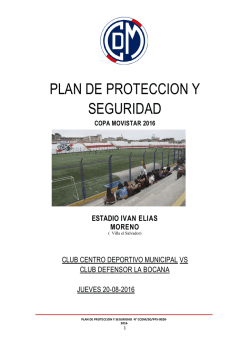 plan de proteccion y seguridad