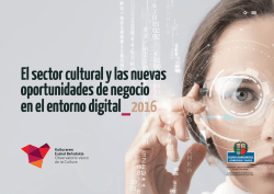 El sector cultural y las nuevas oportunidades de
