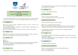 Afiche - Facultad de Humanidades y Ciencias de la Educaci&oacute;n