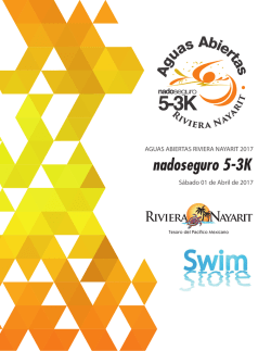 Convocatoria 2017 - Aguas Abiertas Nado Seguro Riviera Nayarit