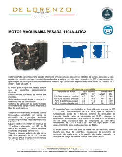 motor maquinaria pesada