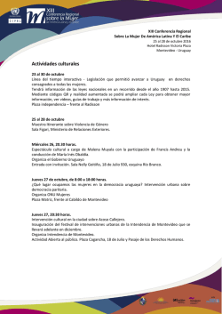 Actividades culturales