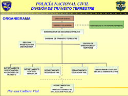 Organigrama y funcion de nuestros Departamentos