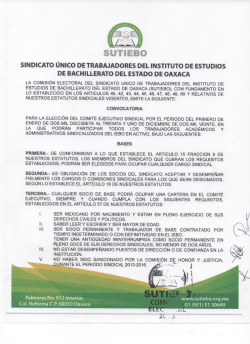 comisi&oacute;n electoral 2016