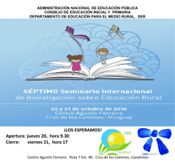 &iexcl;LOS ESPERAMOS! Apertura: jueves 20, hora 9.30 Cierre: viernes