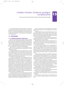 Cordales incluidos. Exodoncia quir&uacute;rgica. Complicaciones