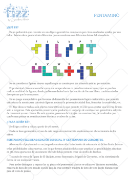 Pentamin&oacute; Edici&oacute;n Especial IV Centenario de Cervantes