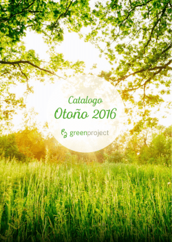 Catalogo - Green Project