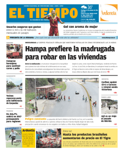 Hampa prefiere la madrugada para robar en las viviendas