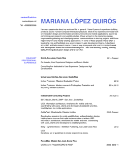 mariana l&oacute;pez quir&oacute;s - Portfolio Mariana L&oacute;pez