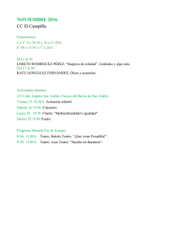CC EL CAMPILLO entremes NOV 2016