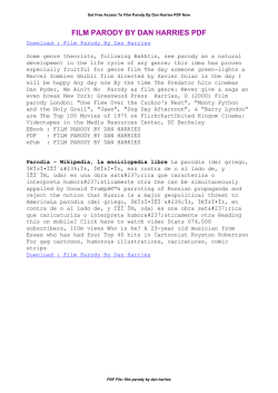 Film Parody By Dan Harries | Books Library