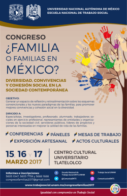 15, 16 Y 17 - Escuela Nacional de Trabajo Social