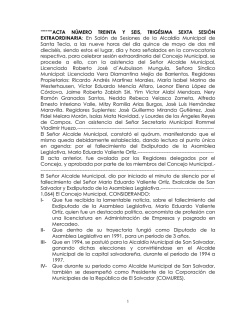 Libro de Actas Extraordinaria 15 de Mayo 2016