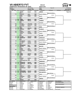 vii abierto fvt - Federaci&oacute;n Venezolana de Tenis