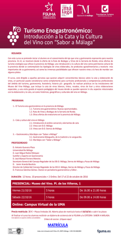 Diapositiva 1 - FGUMA. Fundaci&oacute;n General de la Universidad de