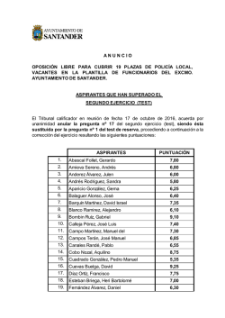 Resultado del segundo ejercicio