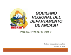 Sustentaci&oacute;n Presupuesto 2017