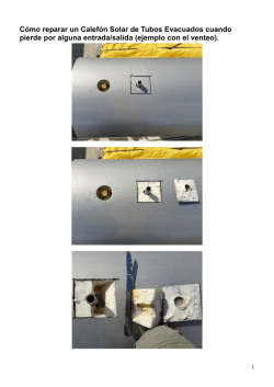 C&oacute;mo reparar un Cale..