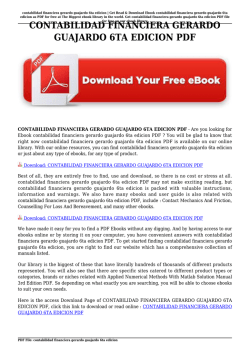 contabilidad financiera gerardo guajardo 6ta edicion pdf