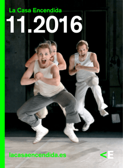 Descargar agenda - La Casa Encendida