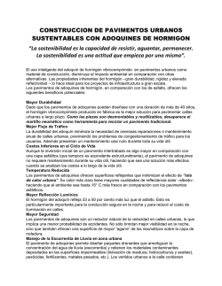 CONSTRUCCION DE PAVIMENTOS URBANOS