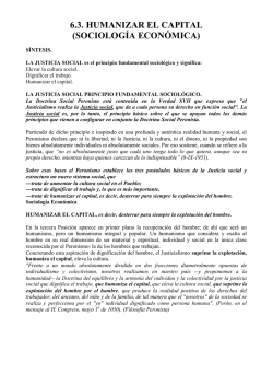 6.3. humanizar el capital (sociolog&iacute;a econ&oacute;mica)